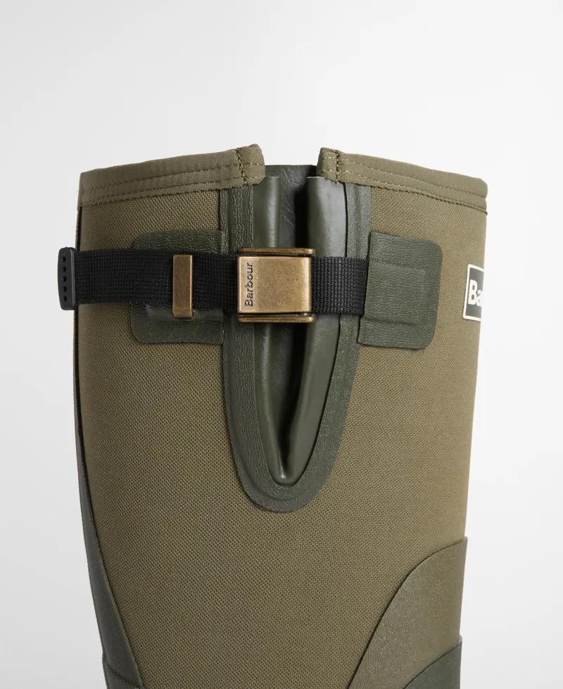 Barbour Women's Tyneside Tall Welly Olive-3