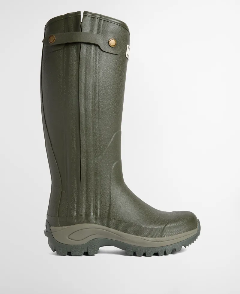 Barbour Women's Teesdale Tall Welly Olive-3