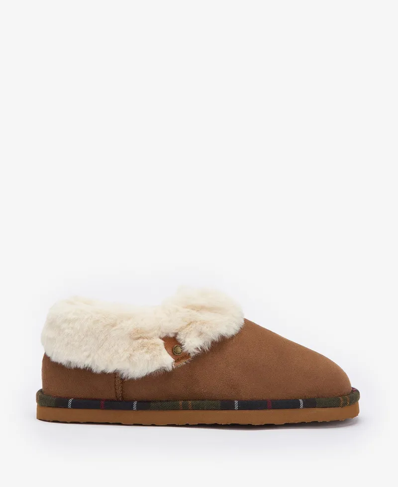 Barbour Ladies Eloise Slipper Camel-2