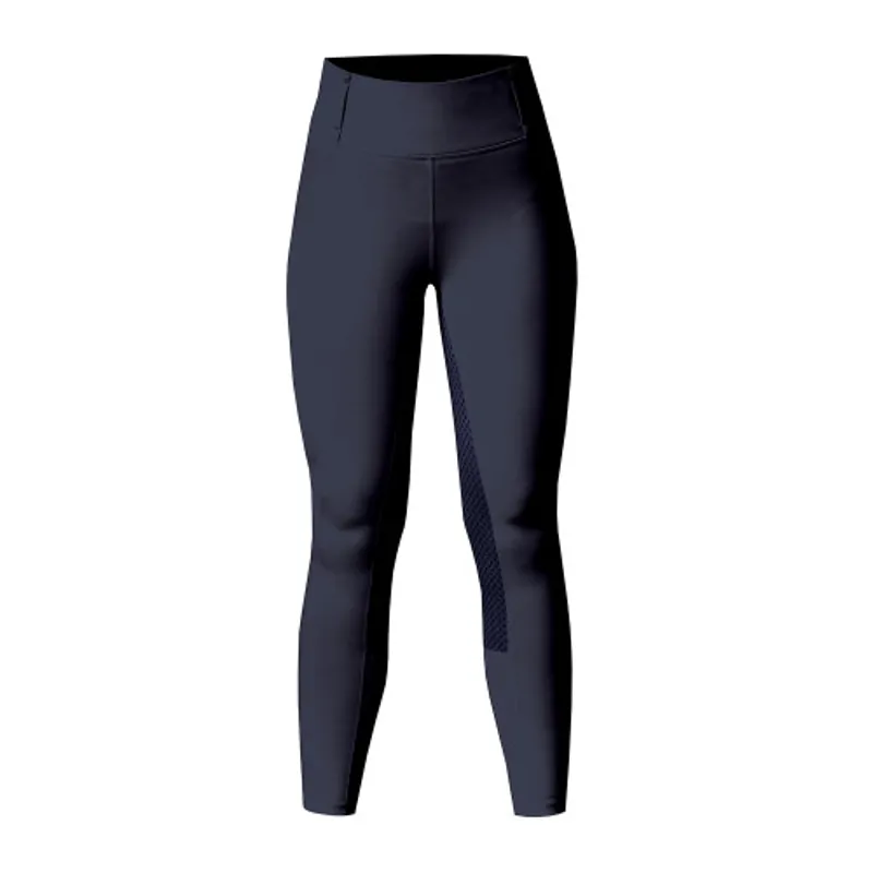 Equetech Ladies Luxe Thermal Riding Tights Navy