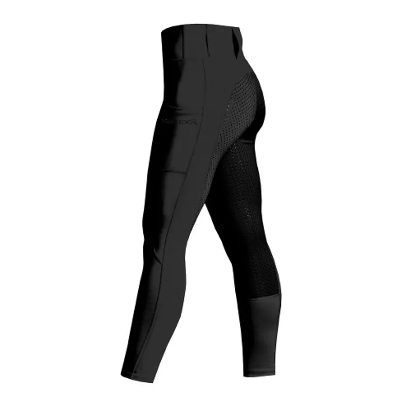 Equetech Ladies Luxe Thermal Riding Tights Black