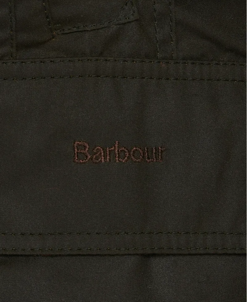 Barbour Ladies Classic Beadnell Wax Jacket Olive-7