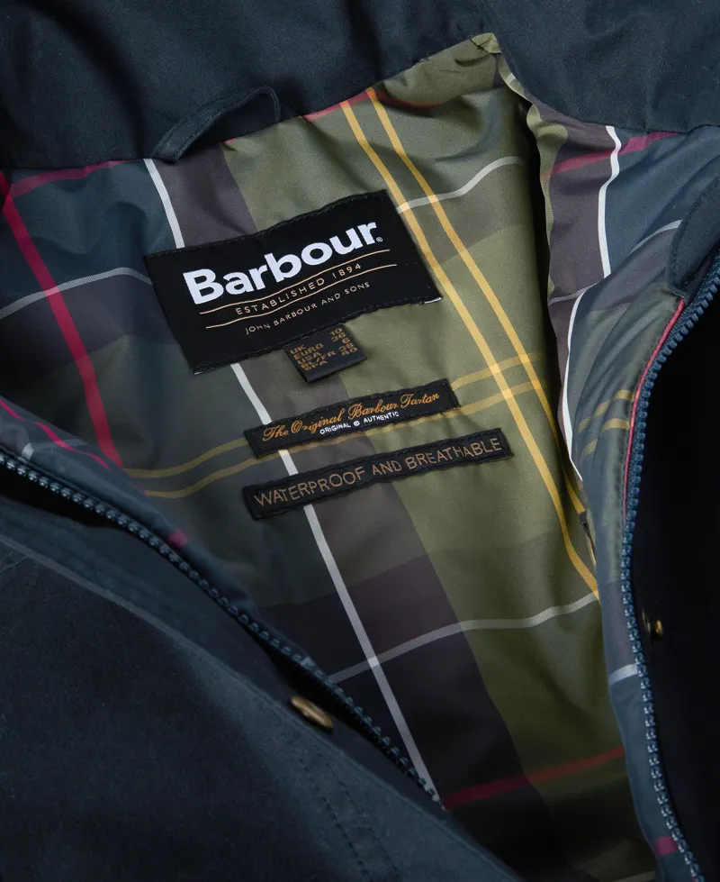 Barbour Ladies Buttercup Waterproof Jacket Deep Navy/Classic-7