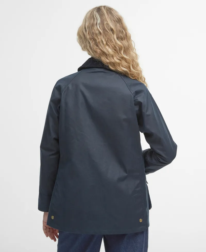 Barbour Women's Acorn Wax Jacket Navy-2