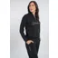 Mochara Ladies Half Zip Sweatshirt  Jet Black Luxe Edition