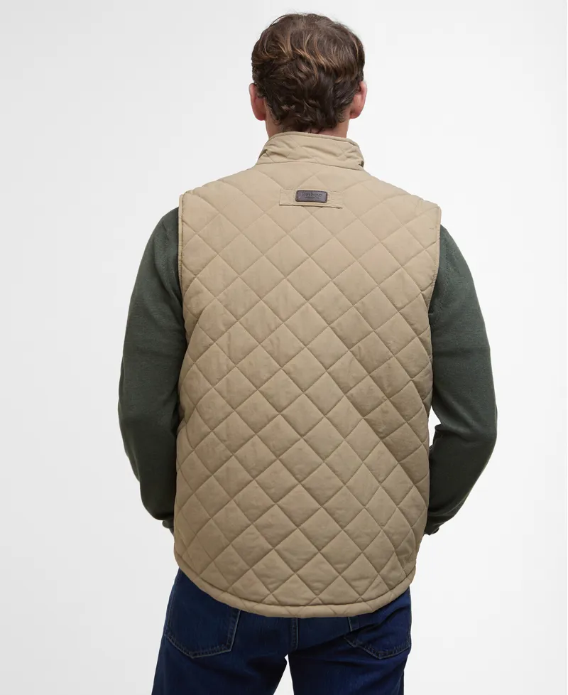 Barbour Mens Fernwood Gilet Military Brown-3