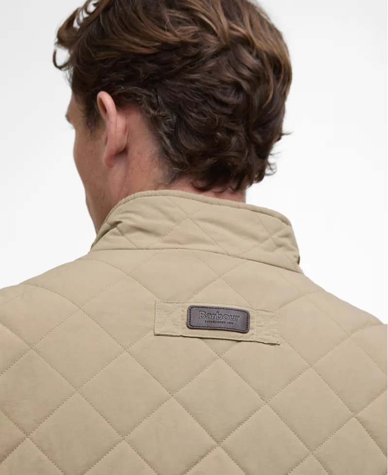 Barbour Mens Fernwood Gilet Military Brown-5