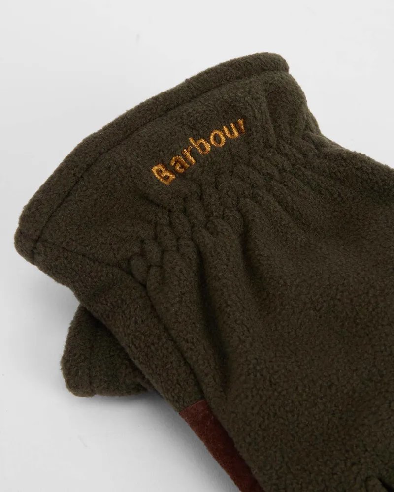 Barbour Coalford Fleece Gloves Olive-3