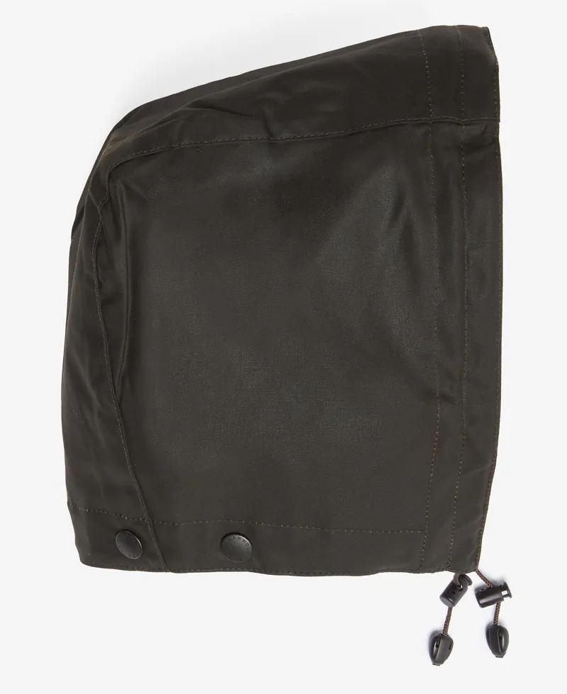 Barbour Classic Waxed Hood Olive-3