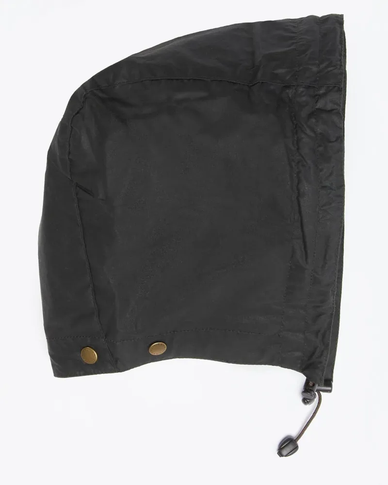 Barbour Light Weight Waxed Cotton Hood Olive