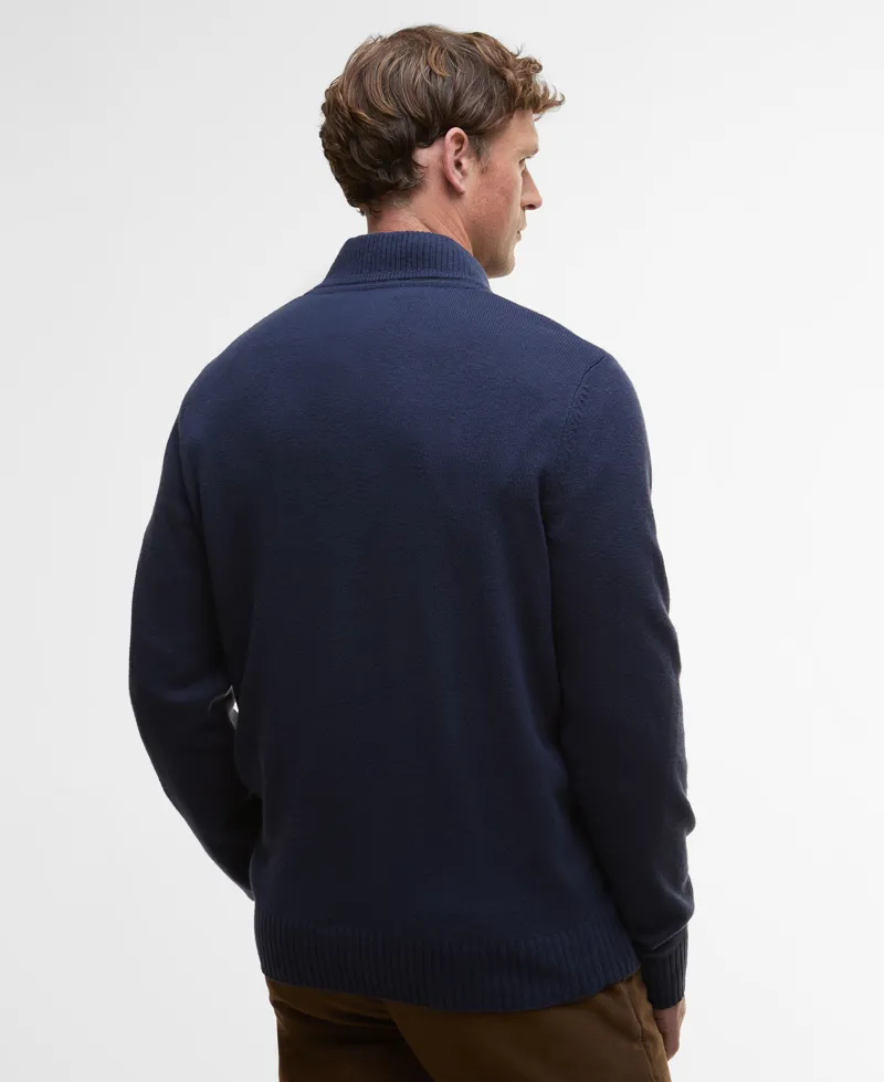 Barbour Kelson Quarter-Zip Jumper Navy-3