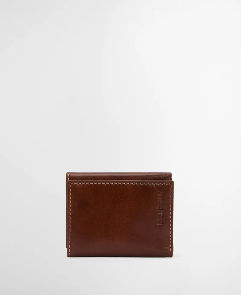 Barbour Bywell Leather BiFold Wallet Brown-6