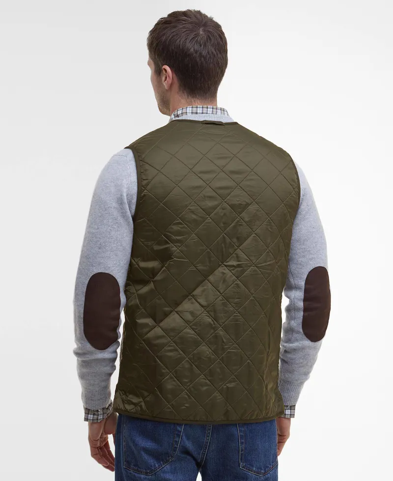 Barbour Polarquilt Waistcoat/zip-in Liner Olive-1