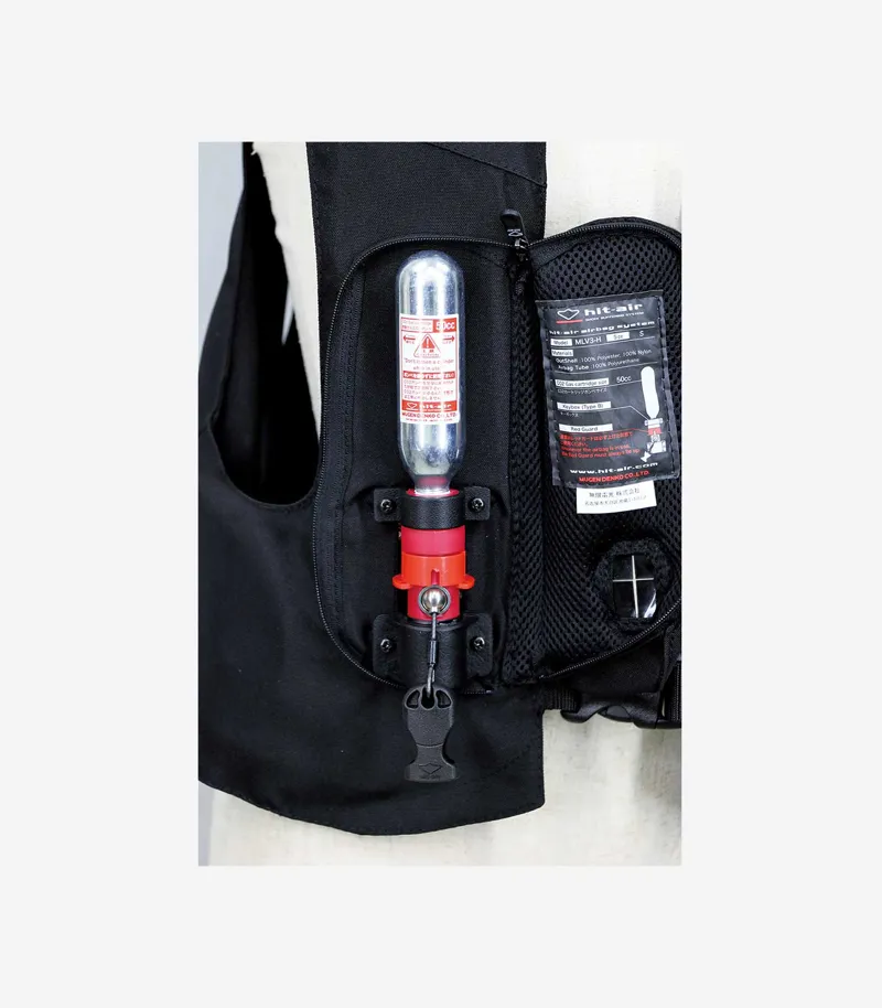 Hit-Air MLV3-H CE Certified Equestrian Airbag Vest Black-2