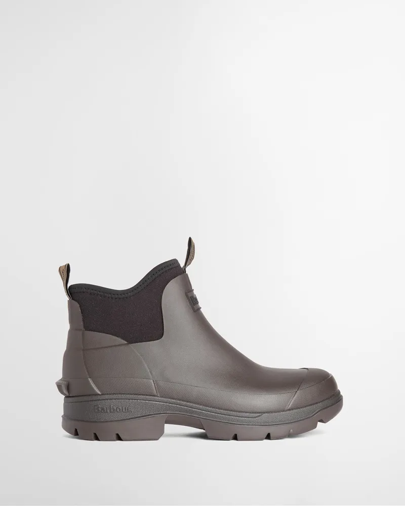 Barbour Mens Ridge Ankle Welly Dark Brown-5