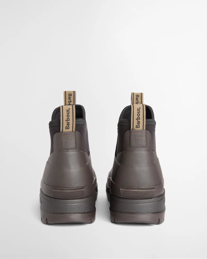 Barbour Mens Ridge Ankle Welly Dark Brown-3