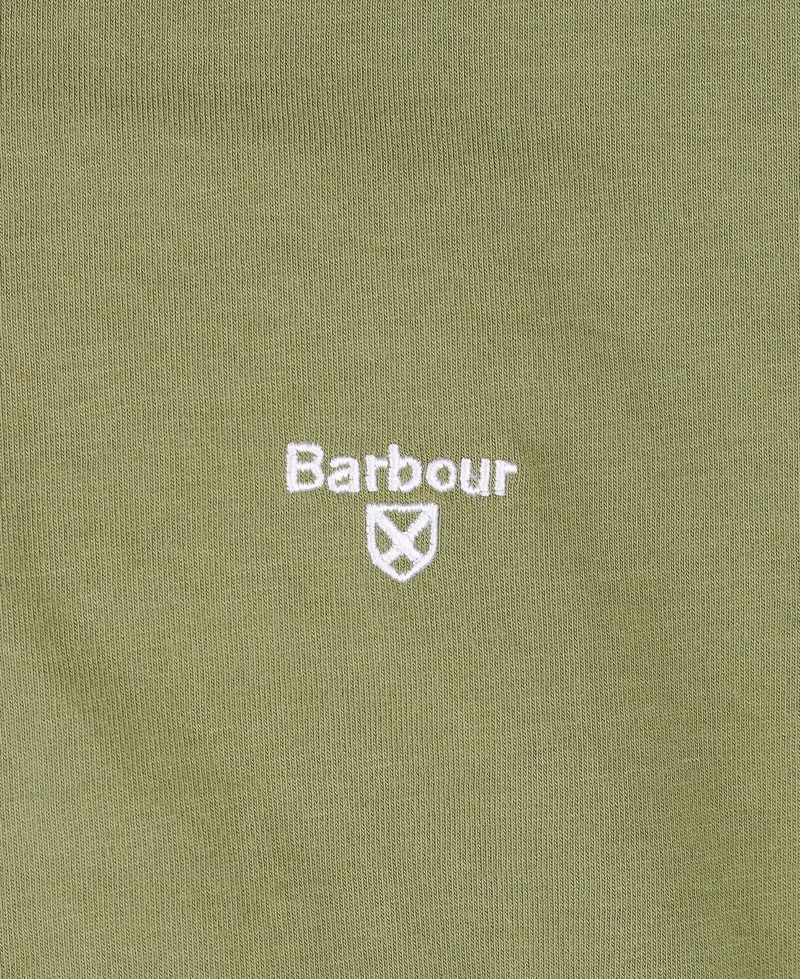 Barbour Mens Sports Tee Burnt Olive-4