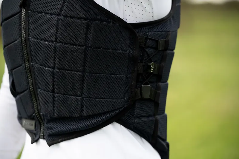 Racesafe Motion 3 Body Protector Young Rider Tall Front Black-6