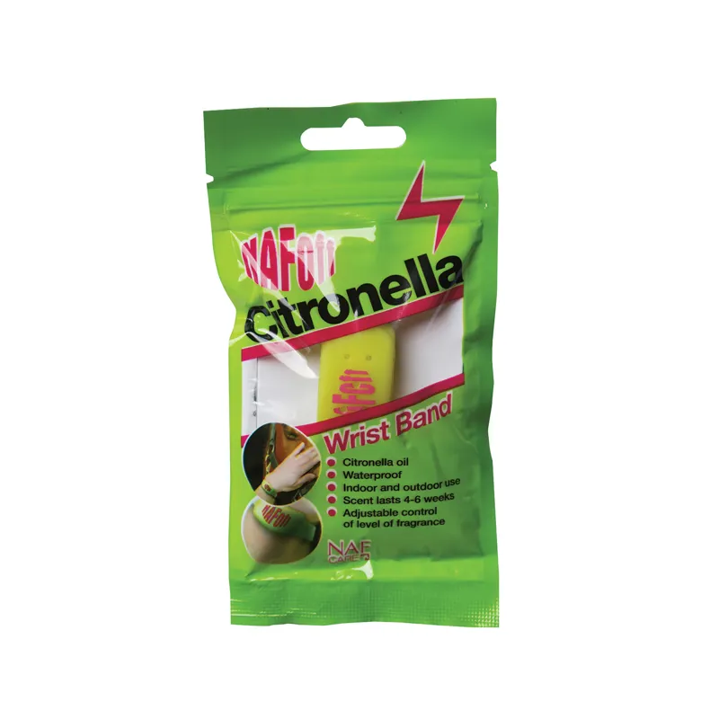 NAF Off Citronella Wristband Wrist Band