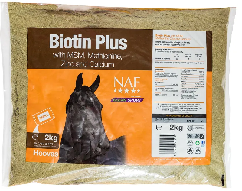 NAF Biotin Plus Refill 2KG