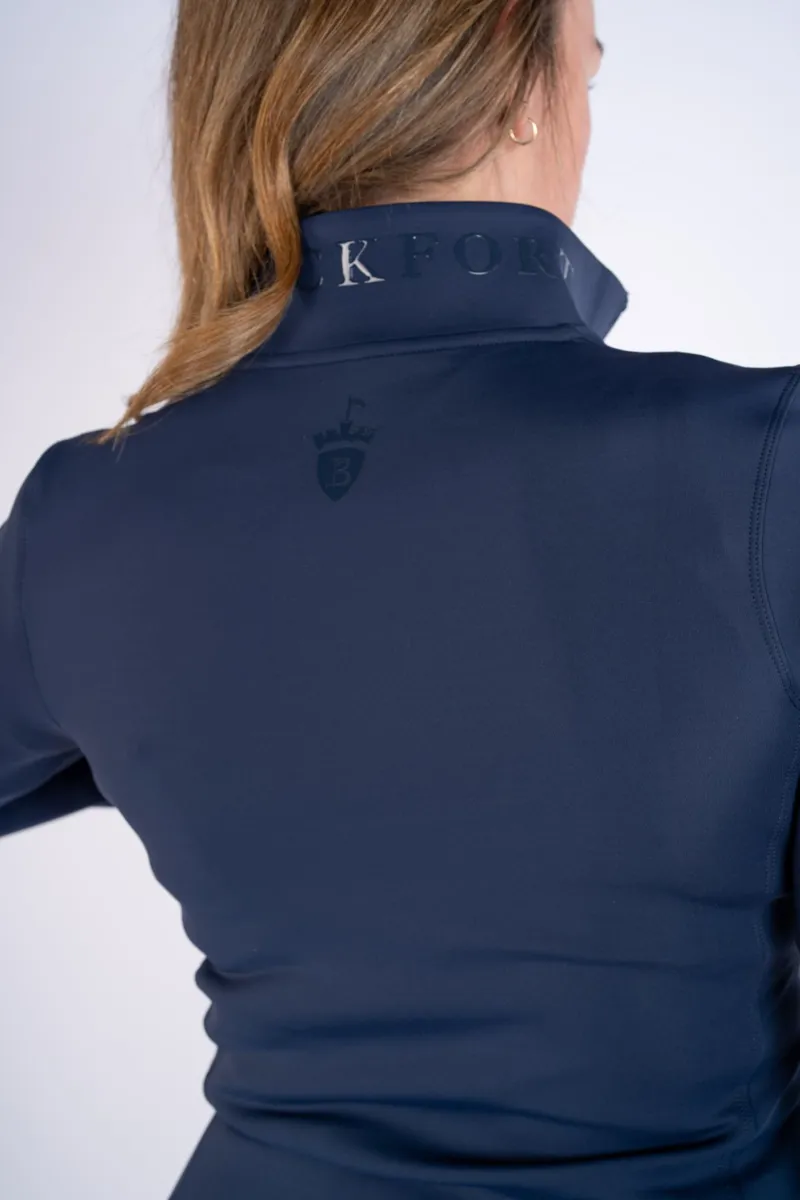 Blackfort Equestrian Cool Mesh Base Layer Long Sleeve Navy-8