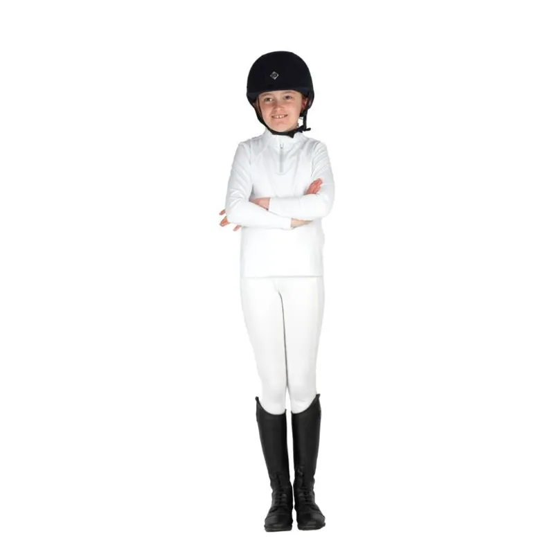 Cameo Core Collection Junior Riding Tights White