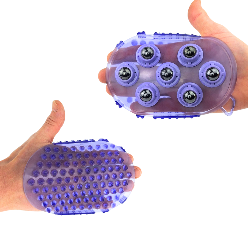 Cameo Magnetic Massage Mitt Purple