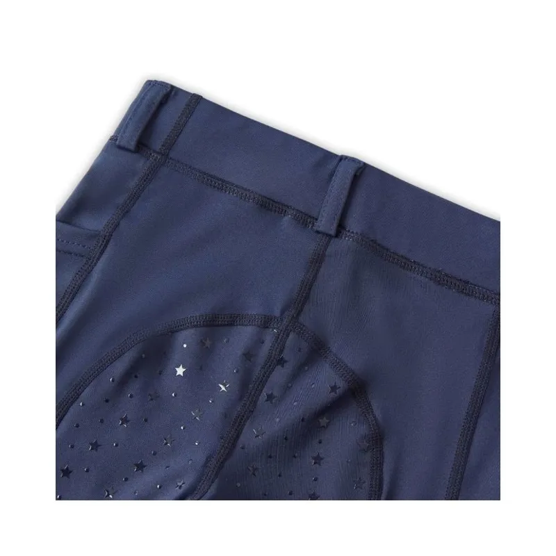 Cameo Junior Performance Riding Tights Navy-1