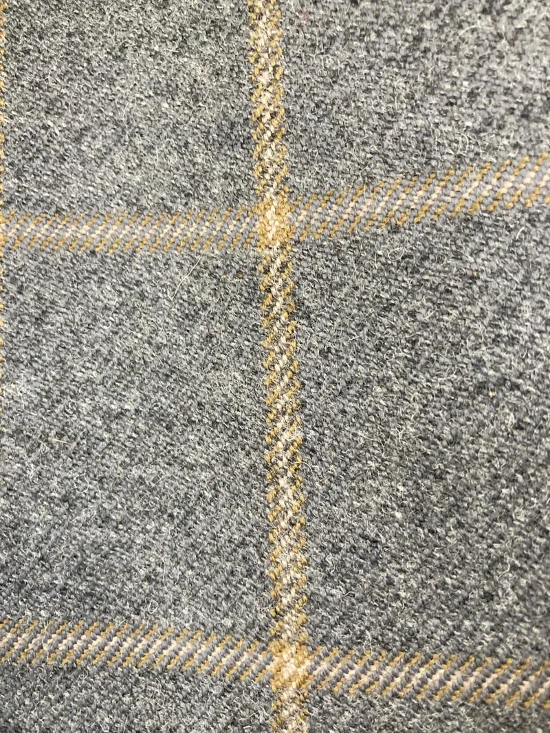 Mears Pytchley Mitton Junior Tweed Jacket With Navy Prem Trim 29in-1