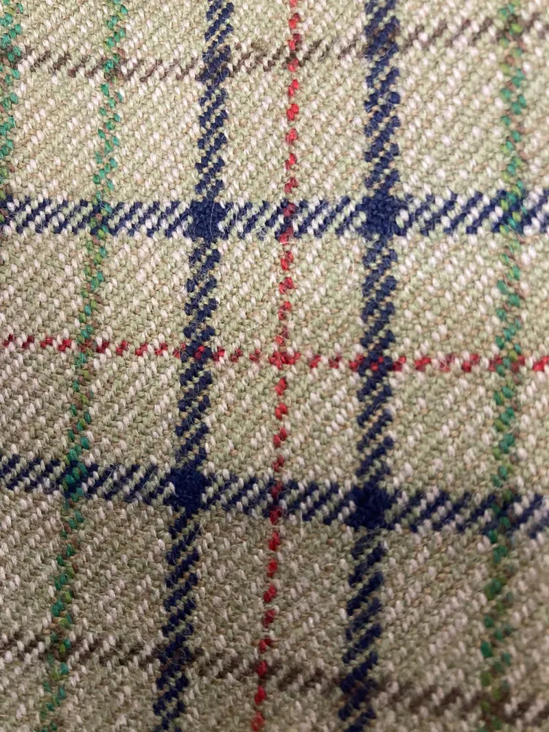 Mears Pytchley Mitton Junior Tweed Jacket With Navy Prem Trim 28In-1