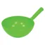 Harold Moore Round Feed Scoop Lime Green