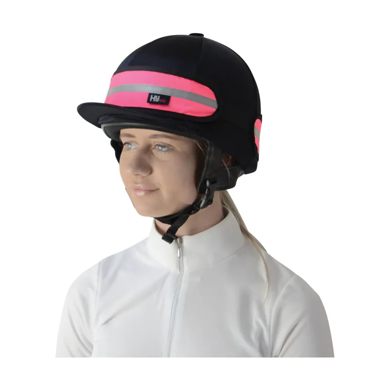 HyViz Hat Band Pink/Black