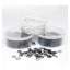 Plaiting Bands In Half Open Container Black