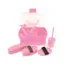 Lincoln Star Pattern Grooming Kit Pink