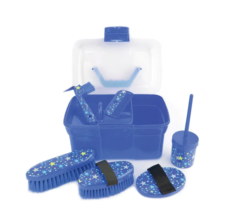 Lincoln Star Pattern Grooming Kit Navy
