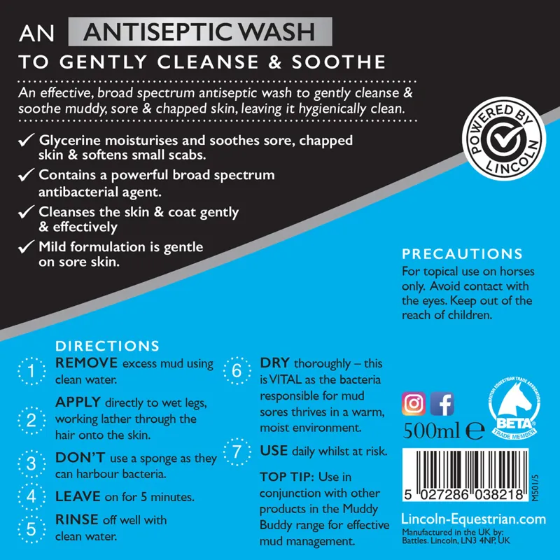 Lincoln Muddy Buddy Scrub 500ml-1