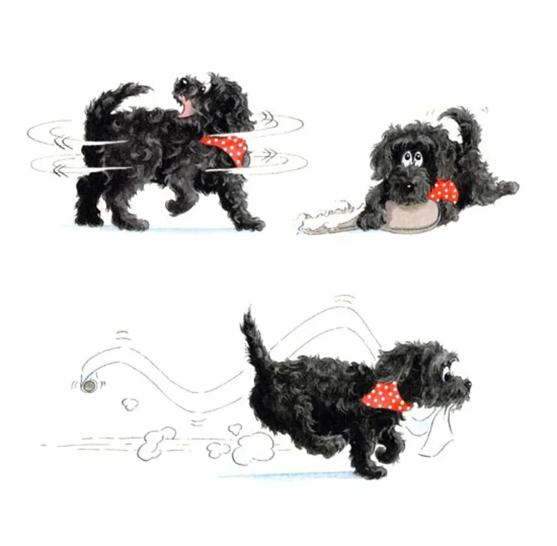 Trish Williams Card Puppy Days