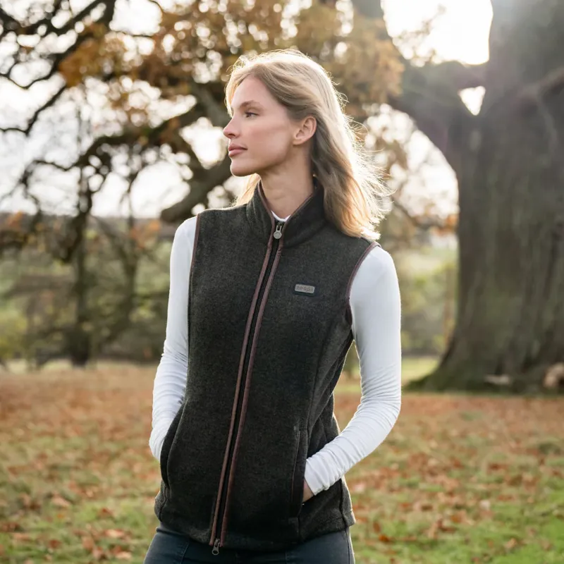 Toggi Regent Ladies Fleece Gilet Forest Green
