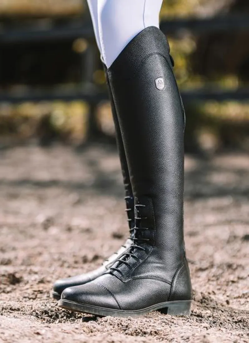 Mountain Horse Ragazza Young Rider Regular/Wide Black-3