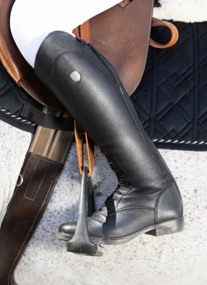 Mountain Horse Ragazza Young Rider Regular/Wide Black-2