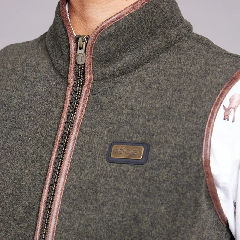 Toggi Regent Ladies Fleece Gilet Forest Green-6