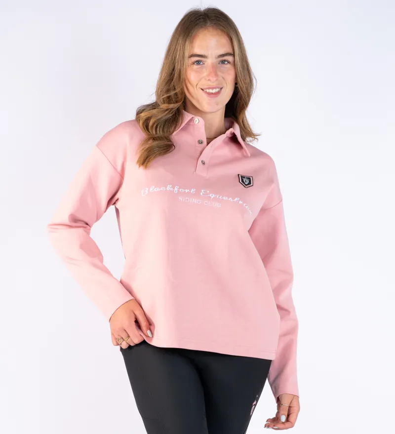 Blackfort Equestrian Remi Rugby Shirt Marshmallow-4
