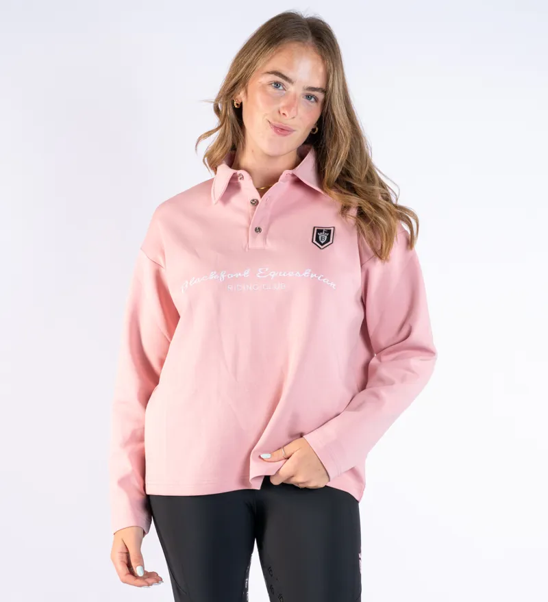 Blackfort Equestrian Remi Rugby Shirt Marshmallow-1