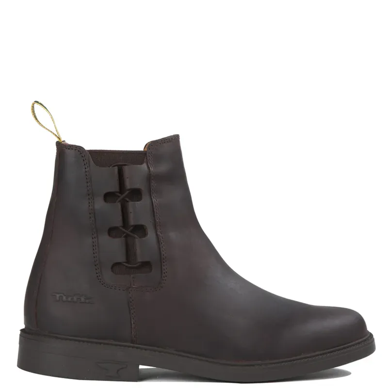 Tuffa Rodeo Nubuck Leather Jodhpur Boot Brown