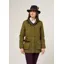 Alan Paine Ladies Rutland Tweed Waterproof Coat Lichen