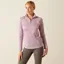 Ariat Ladies Sunstopper 3.0 1/4 Zip Baselayer Lavender Mist