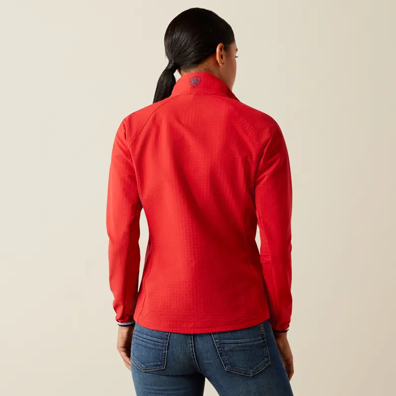 Ariat Ladies Versa Jacket Weg Red-2