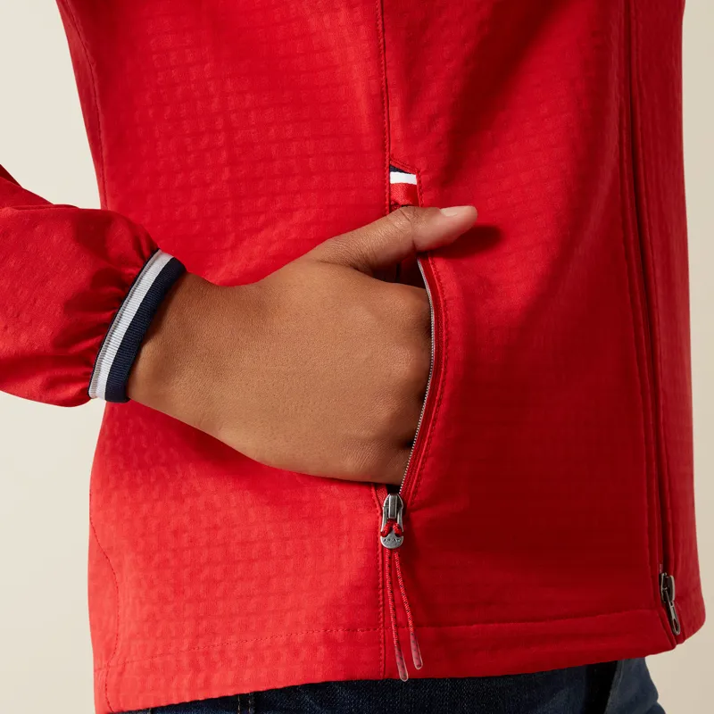 Ariat Ladies Versa Jacket Weg Red-3