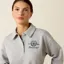 Ariat Womens Lovett Sweatshirt Heather Grey