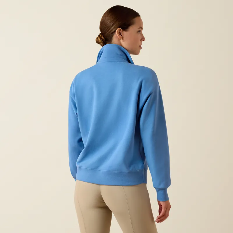Ariat Womens Lovett Sweatshirt Riviera-1